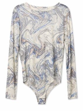 GAZE,Women,Multi Color,Long Sleeve,One Piece,MeshTop.Size -Large